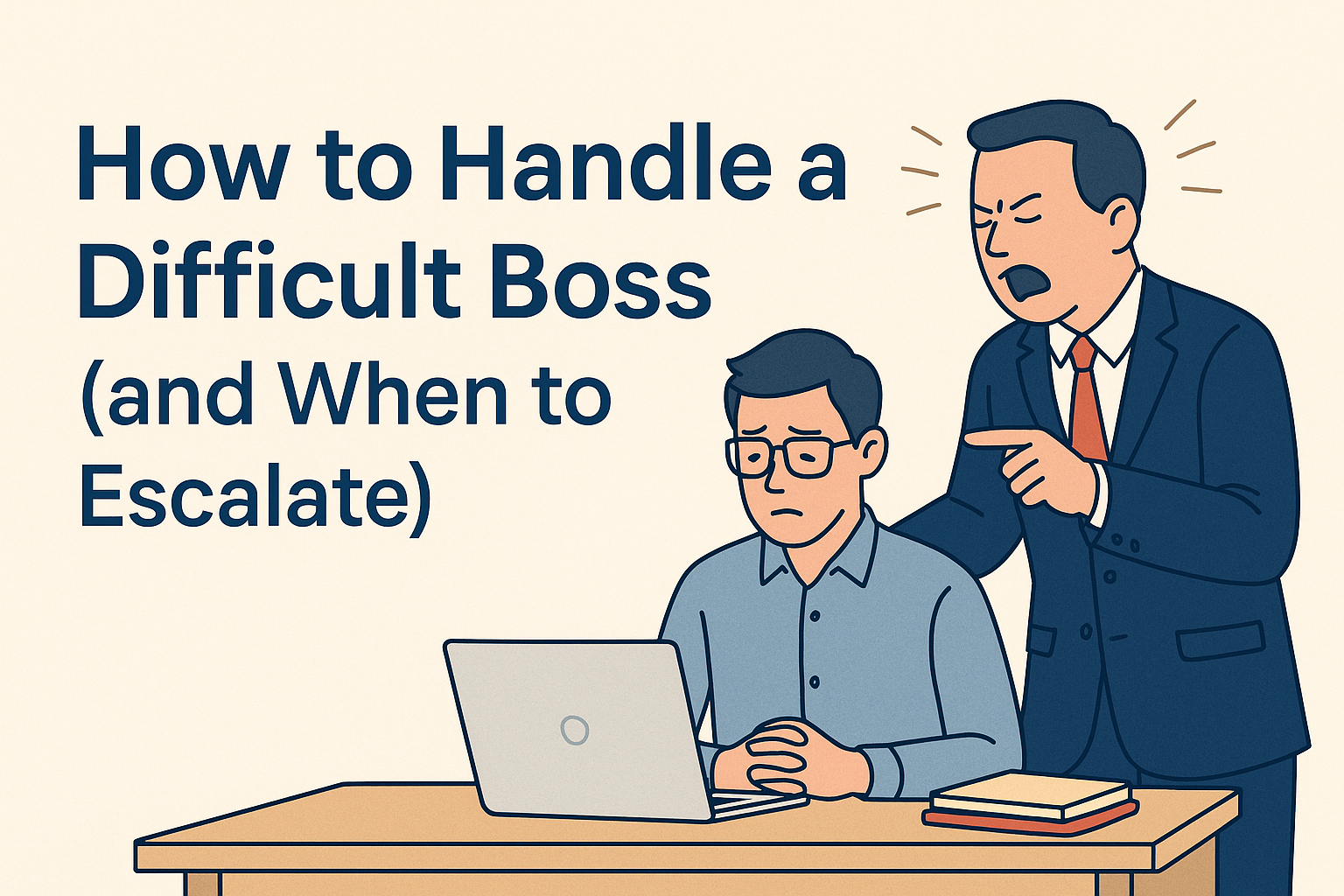How to Handle a Difficult Boss (and When to Escalate)