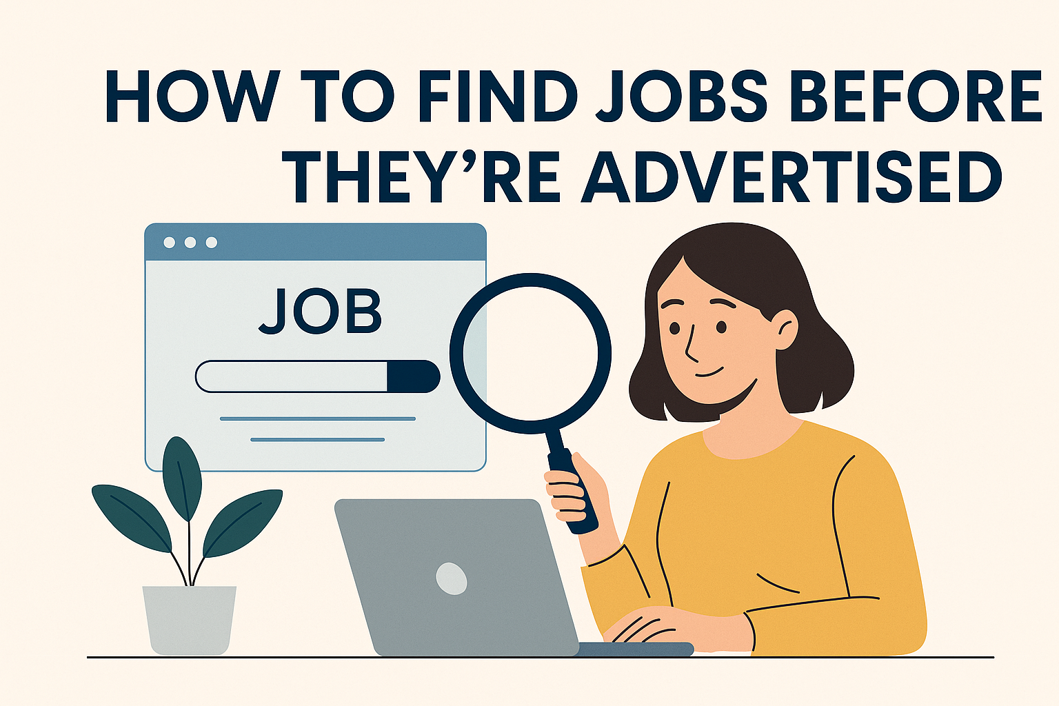 How to Find Jobs Before They're Advertised