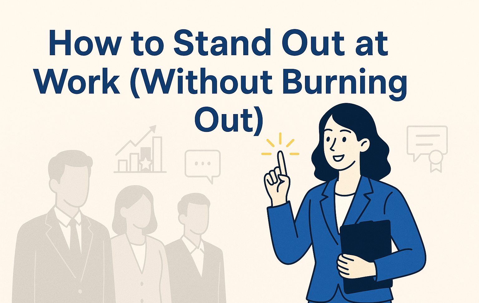 How to Stand Out at Work (Without Burning Out)